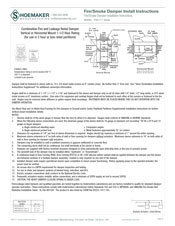 FSD-111 Installation Instructions