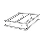 3530 - Horizontal Mount Pressure Relief Damper (air down)