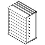 4800 - Extruded Aluminum Brick Vent (4