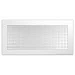 600T - Aluminum Lattice Return Air Grille T-Bar with Frame