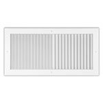 932 - Single Deflection Adjustable Steel Blade Grille (blades parallel to shortest dimension)