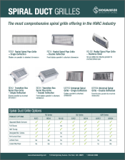 Spiral Duct Diffusers Brochure